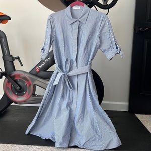 Calvin Klein Striped Dress